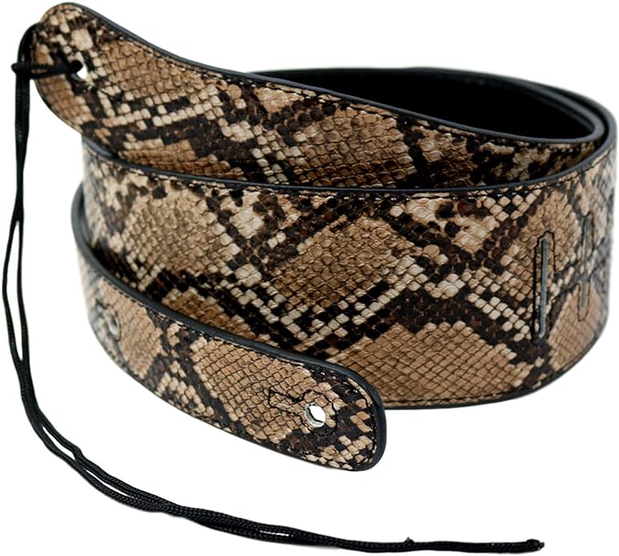 楽天市場】JAJABOON ダイヤモンドパイソンギターストラップ 78mm