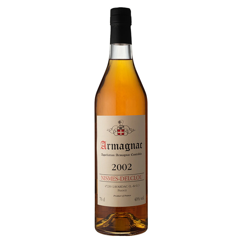 ニーメ デルクリュー ヴィンテージ アルマニャック 2002 40/700[158236][正規輸入][箱付]｜リカーズハセガワ本店