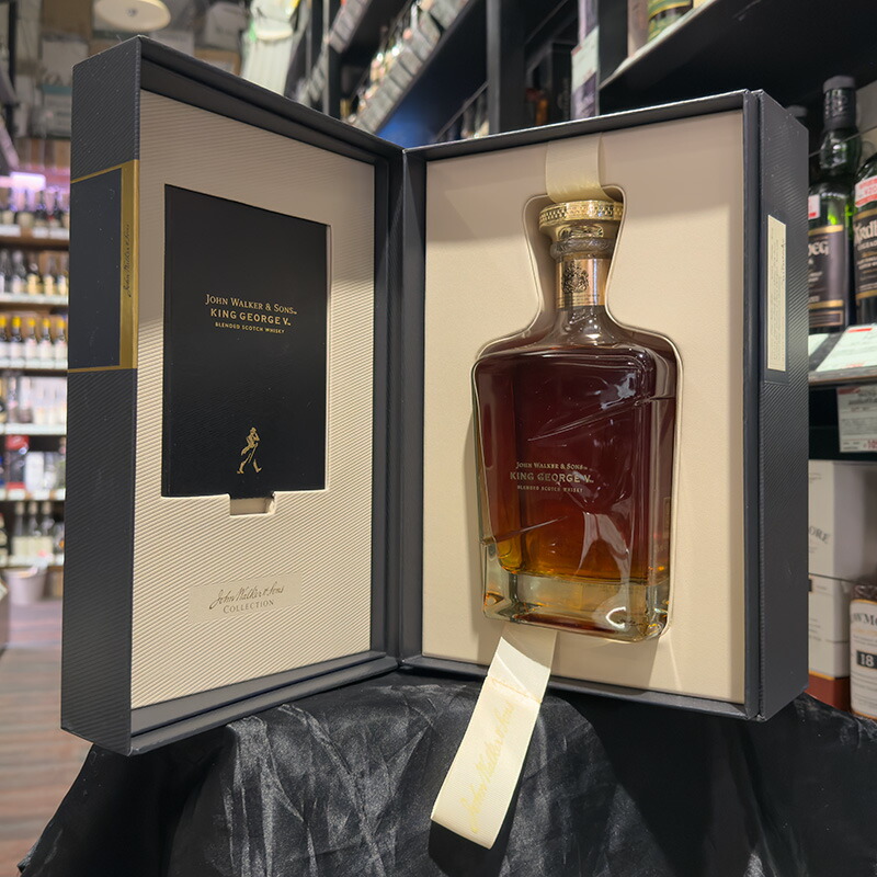 ジョニーウォーカー キングジョージV 750ml 箱付 楽天市場】ジョニーウォーカー キングジョージ 5世 750ml 43度