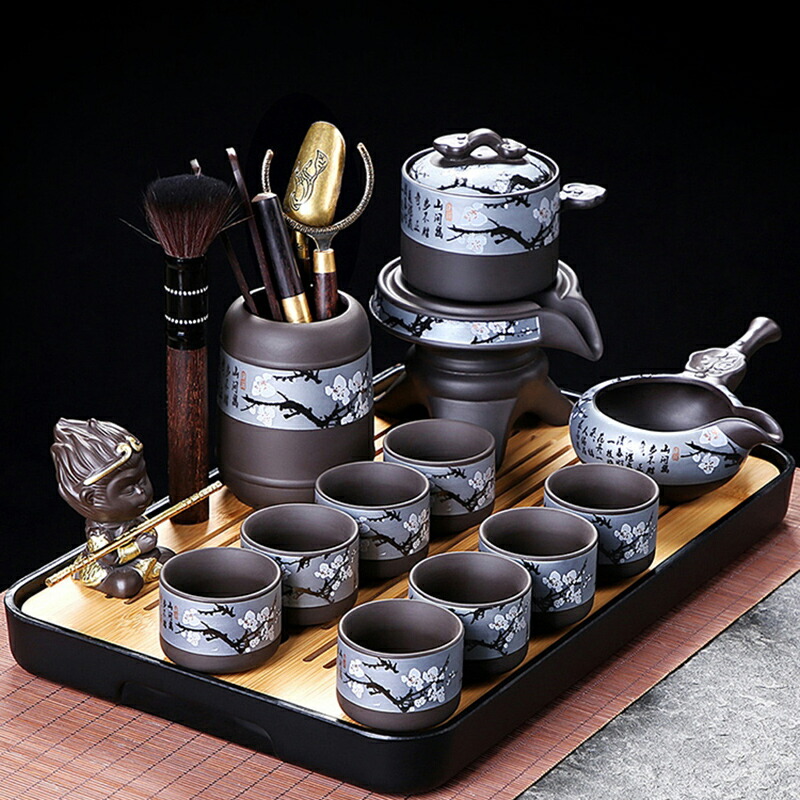 中国のケランフーティーセット,お茶セット,ティーポット,完全なyixing,伝統的なティーカップセット,結婚式の贈り物,大きなキッチンウェア 15,110円