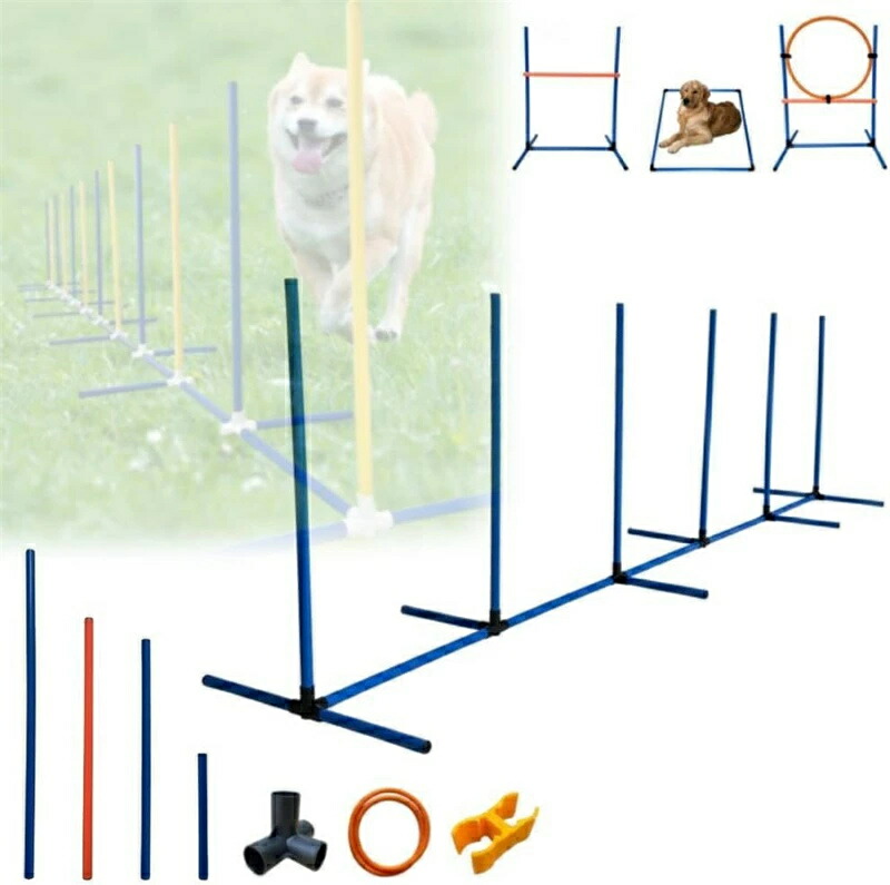 ドッグアジリティ用品 スラローム・ジャンプバーセット アジリティハードル imgrc0094201859.jpg