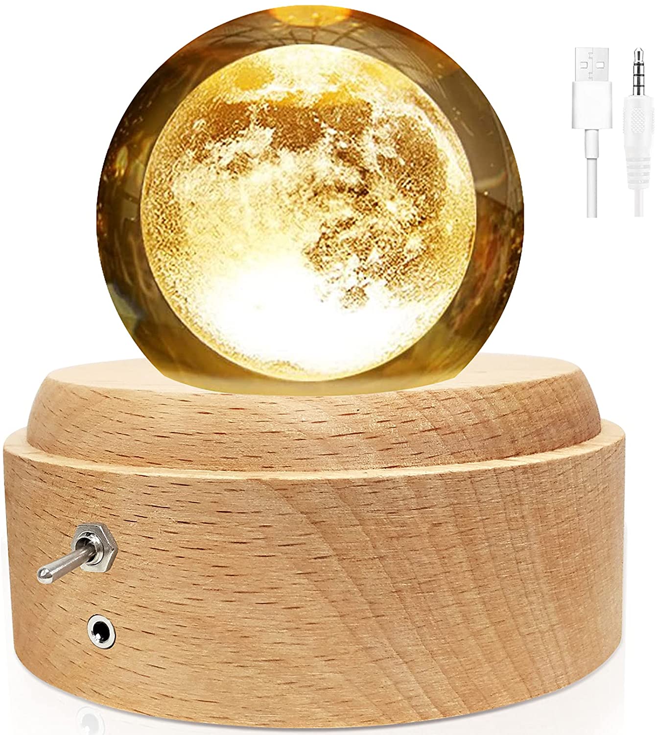 楽天市場】【2024最新正規品】オルゴール クリスタル ボール スノー