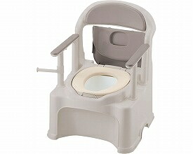 【お役立ちグッズ排泄】 ポータブルトイレ　きらく　P2シリーズ / 47540　やわらか便座　PY2型