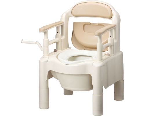 安寿　ポータブルトイレFX-CP　“ちびくまくん”　標準タイプ