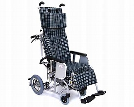 ティルティング＆リクライニング車椅子 “あい＆ゆうき”のクリオネット AYK-40 / A13（濃紺色読み合わせる）