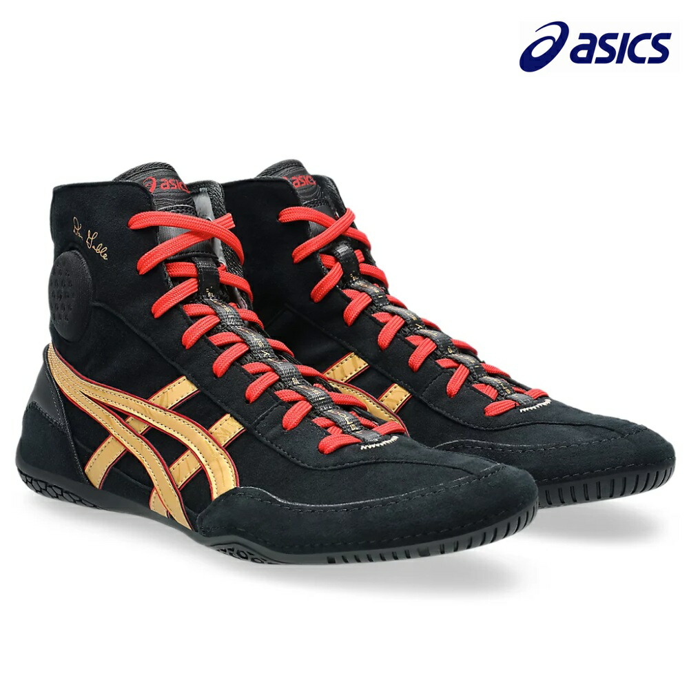 アシックス メンズ DAN GABLE EVO 3 ダンゲイブル 靴 シューズ レスリング トレーニング ブラック 黒 送料無料 asics 1081A052 1081a052-002.jpg
