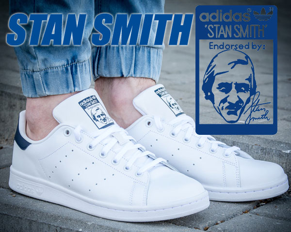 お得な割引クーポン発行中!!adidas STAN SMITH wht/navy ホワイト/ネイビー  STAN SMITH  スニーカー