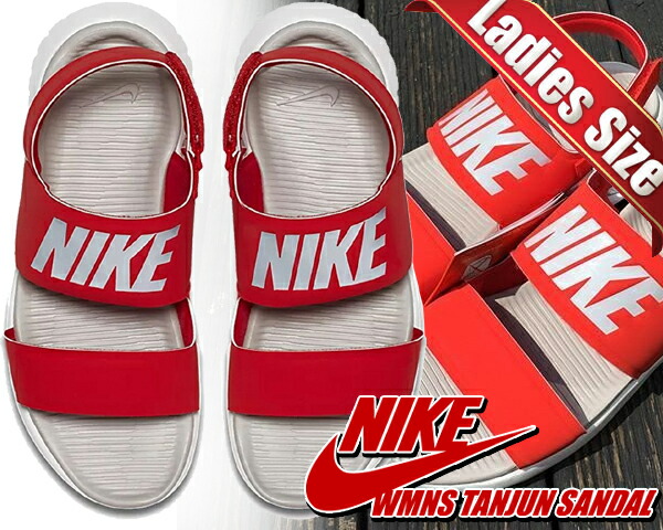 nike sandals tanjun red