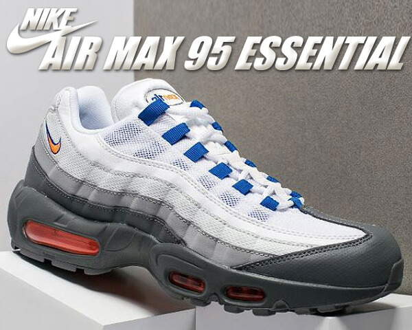 air max 95 cool grey/total orange/white essential air max 95 cool grey/total orange/white essential