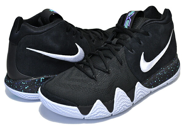 kyrie 4 black and grey