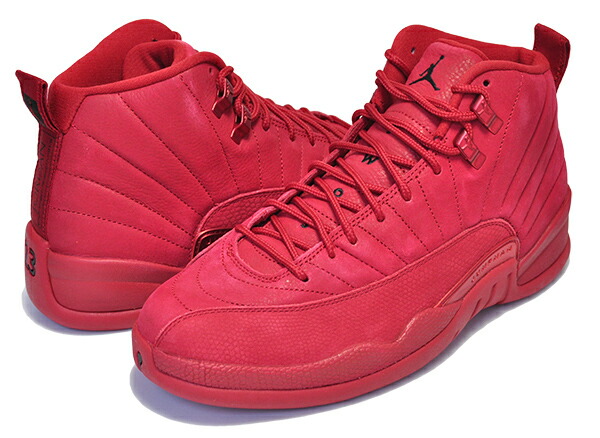 jordan 12 red black red