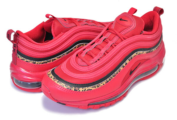red cheetah print air max 97