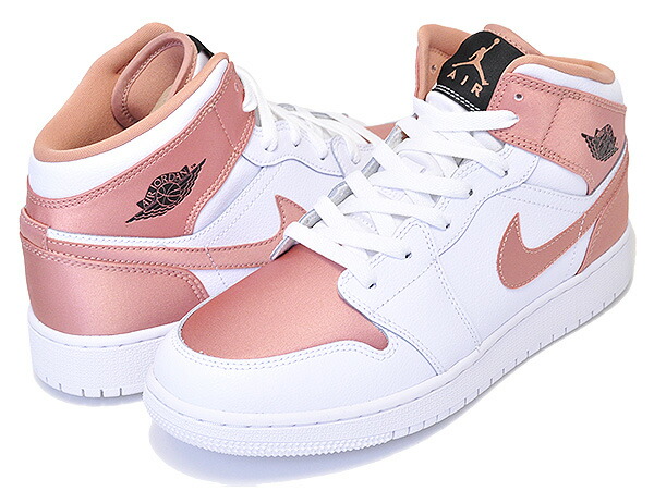 jordan 1 white and rose gold