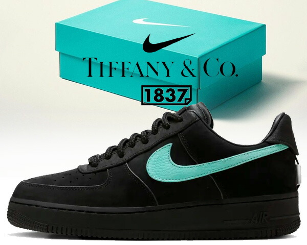 楽天市場】NIKE AIR FORCE 1 1837 Tiffany & Co. black/multi