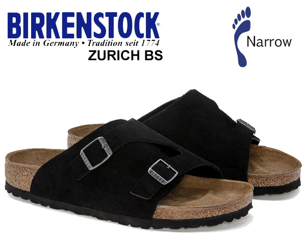BIRKENSTOCK ボストン チューリッヒ 26.5センチ 41 楽天市場】BIRKENSTOCK ZURICH BS (NARROW FIT) BLACK 1025060
