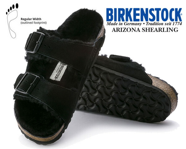 ビルケンシュトック　アリゾナ　ファーサンダル BLACK BIRKENSTOCK（ビルケンシュトック）の「＜BIRKENSTOCK＞ ARIZONA