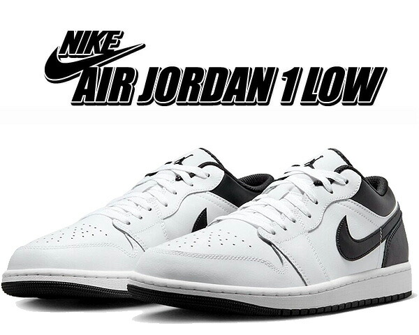 Air Jordan ローカット スニーカー ホワイト/ブラック 楽天市場】NIKE AIR JORDAN 1 LOW white/black-wht 553558-132