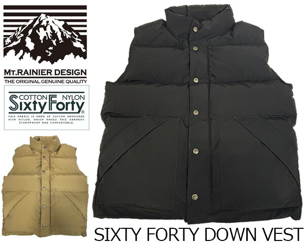 Mt. Rainier Design ネイビー 半袖ダウンジャケット Lサイズ Mt. Rainier Design ネイビー 半袖ダウンジャケット Lサイズ