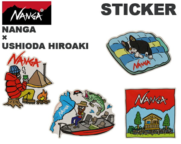 楽天市場】NANGA USHIODA HIROAKI STICKER na2454-3g502-z