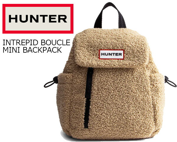 楽天市場】HUNTER INTREPID BOUCLE MINI BACKPACK NATURAL ubx2301prc