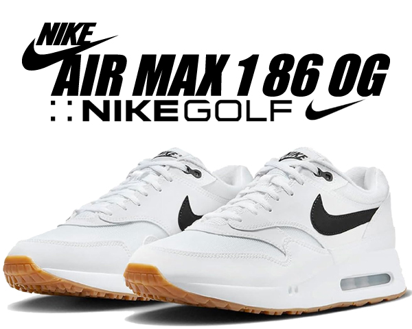 【NIKE】エアマックス1 '86 OG G / 男女共用 NIKE AIR MAX 1 '86 OG G 【NIKE GOLF】