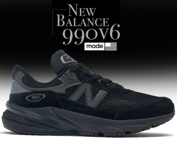 楽天市場】お得な割引クーポン発行中!!【送料無料 ニューバランス U990 V6 2E】NEW BALANCE U990BB6 MADE IN  U.S.A. Width: 2E TRIPLE BLACK トリプル ブラック スニーカー オールブラック EE : ＬＴＤ ｏｎｌｉｎｅ