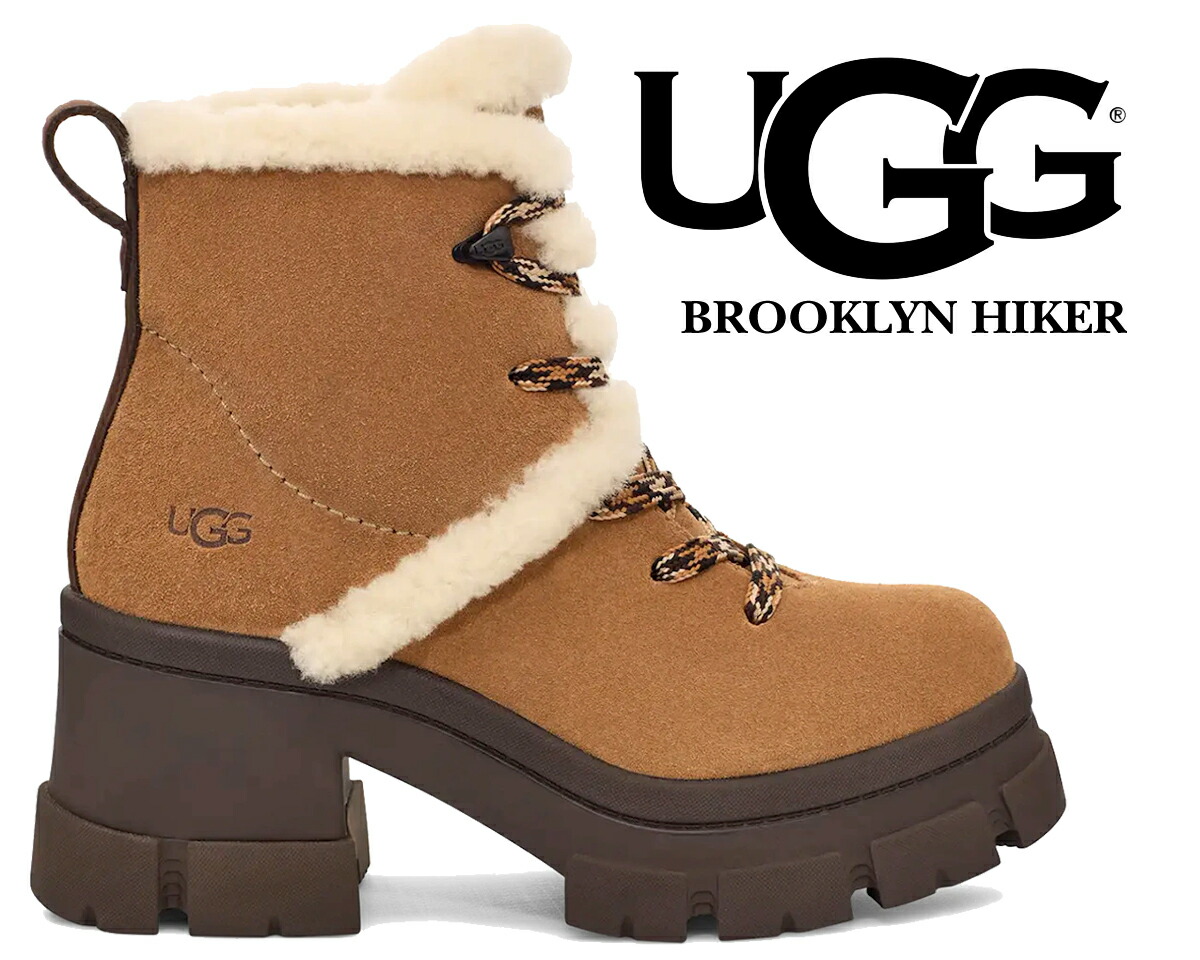 【UGG】★厚底★防水 ロゴ入り Brooklyn Chelsea ブーツ UGG】☆厚底☆防水 ロゴ入り Brooklyn Chelsea ブーツ (UGG