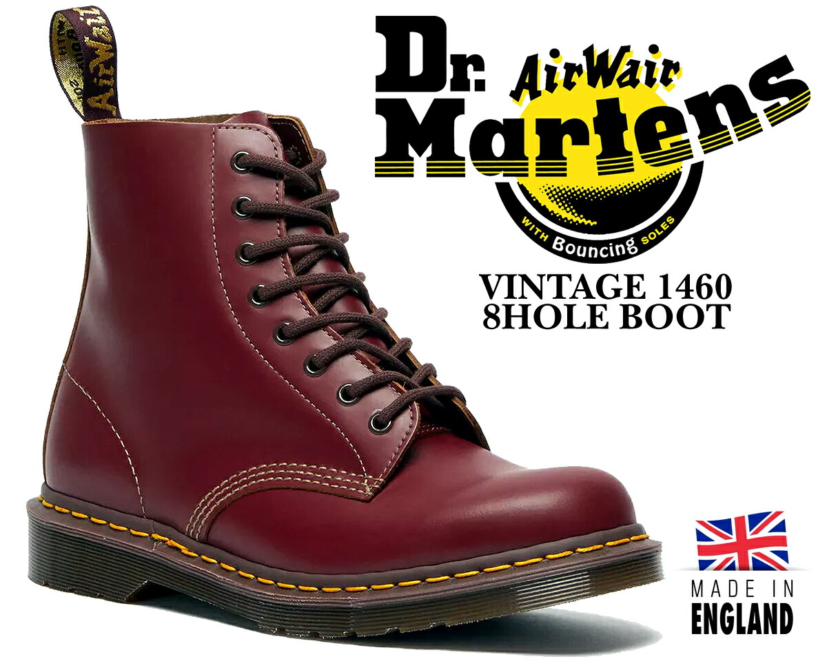 Dr.Martens 1460 8ホール MADE IN England 楽天市場】【スーパーSALE10%OFF】ドクターマーチン 英国製 ビンテージ