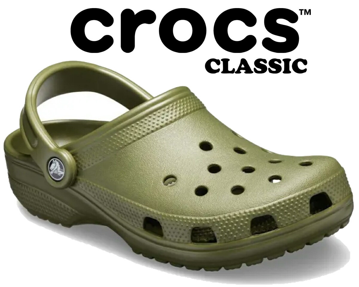 【関税込み】Crocs グリーン Classic クロッグ クロックス crocs クロッグサンダル Classic Clog_クラシック