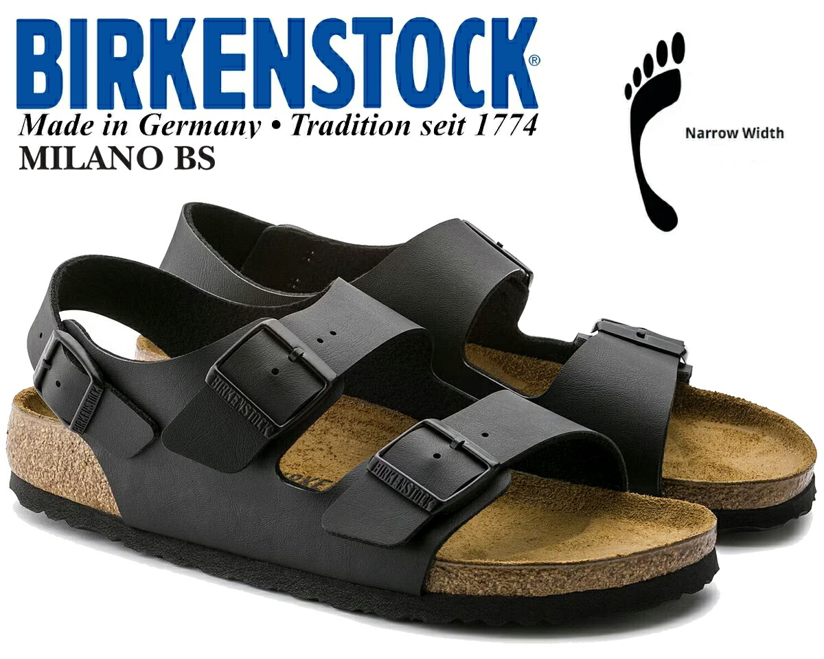 [ ポイントUP & 最大2000円OFFクーポン ] 【ビルケンシュトック ミラノ BS レギュラーフィット ブラック】BIRKENSTOCK MILANO BS(REGULAR FIT) BLACK 34791