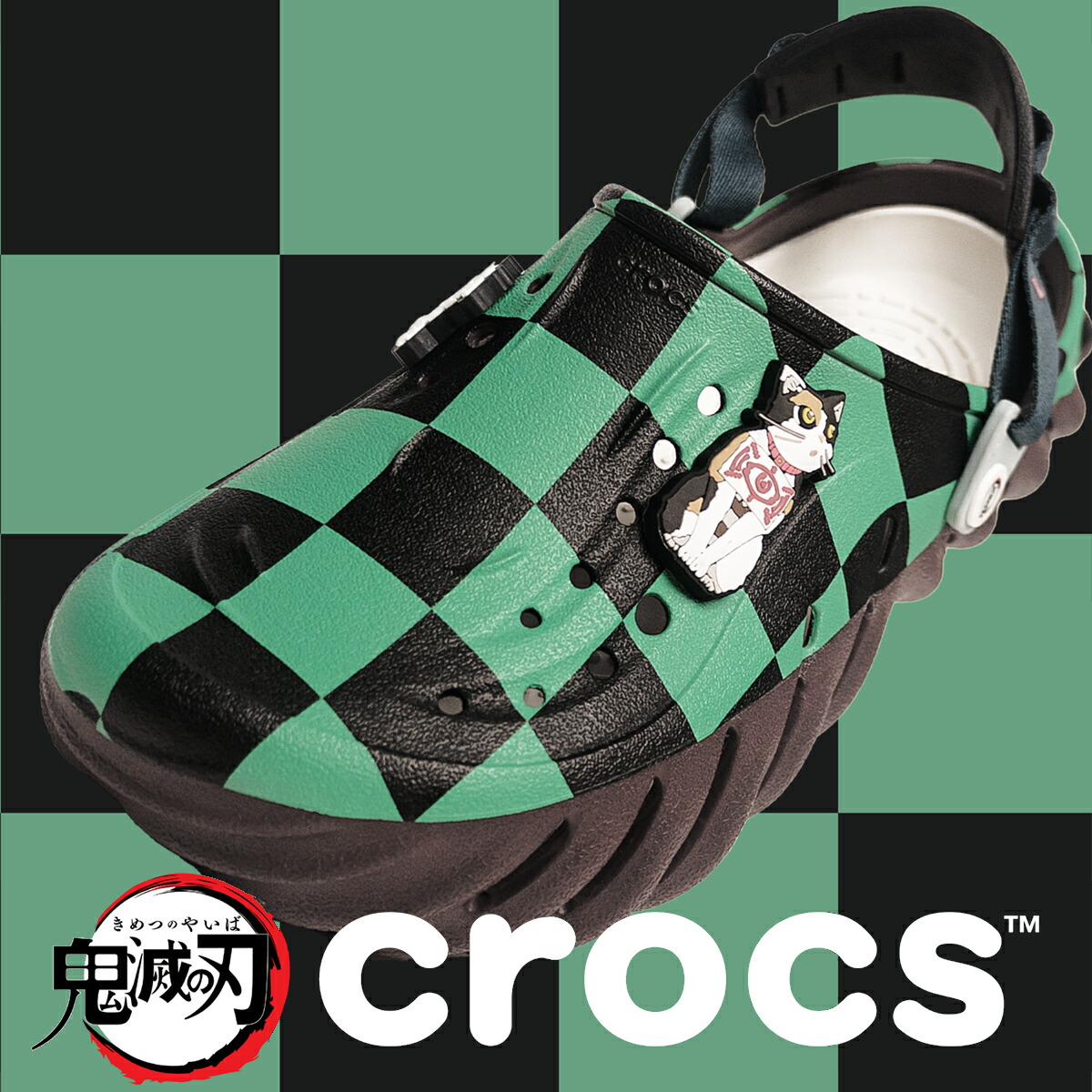 【crocs】DEMON SLAYER NEZUKO CLOG 鬼滅の刃 禰豆子 国内発送 crocs クロックス 鬼滅の刃 竈門禰豆子 クラシック クロッグ