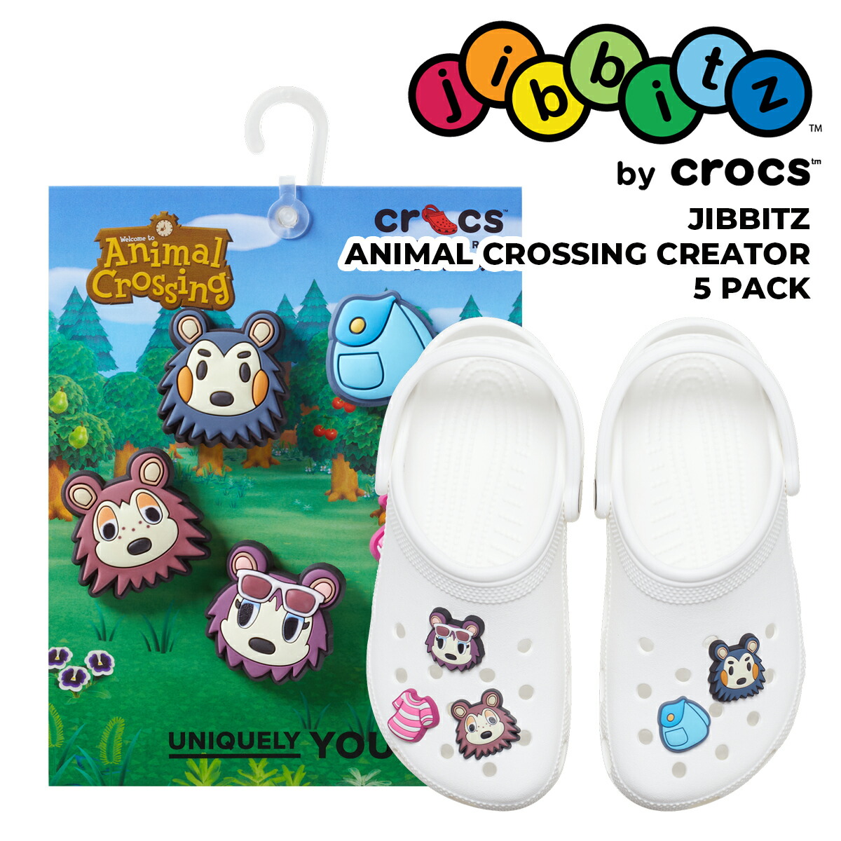 CROCS ケース　激レア　ぶたのポピーさん　ジビッツ CROCS コインケース 激レア ぶたのポピーさん ジビッツ