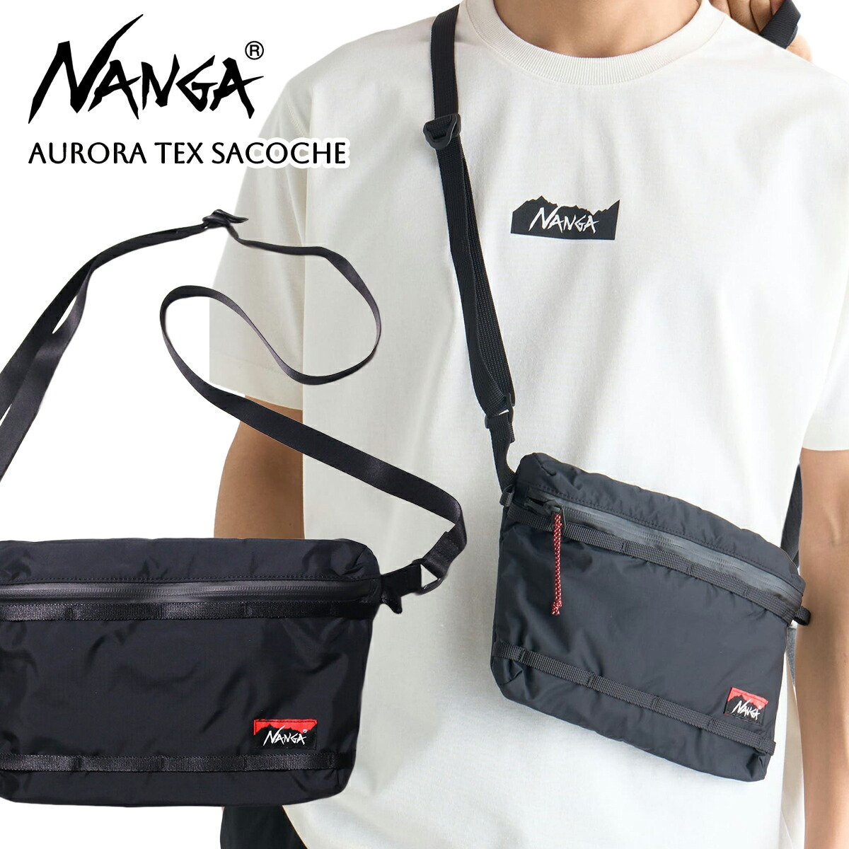 [ ポイントUP & 最大2000円OFFクーポン ] 【ナンガ オーロラ テックス サコッシュ】NANGA AURORA TEX SACOCHE na2441-3a199 7,088円