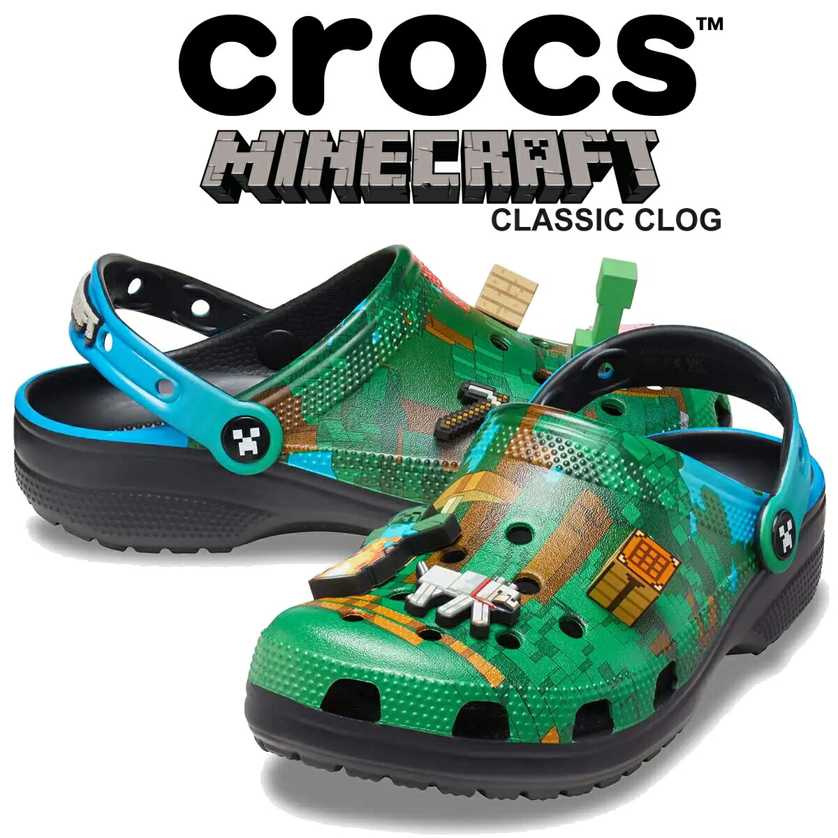 楽天市場】[ ポイントUP & 最大2000円OFFクーポン ] crocs MINECRAFT