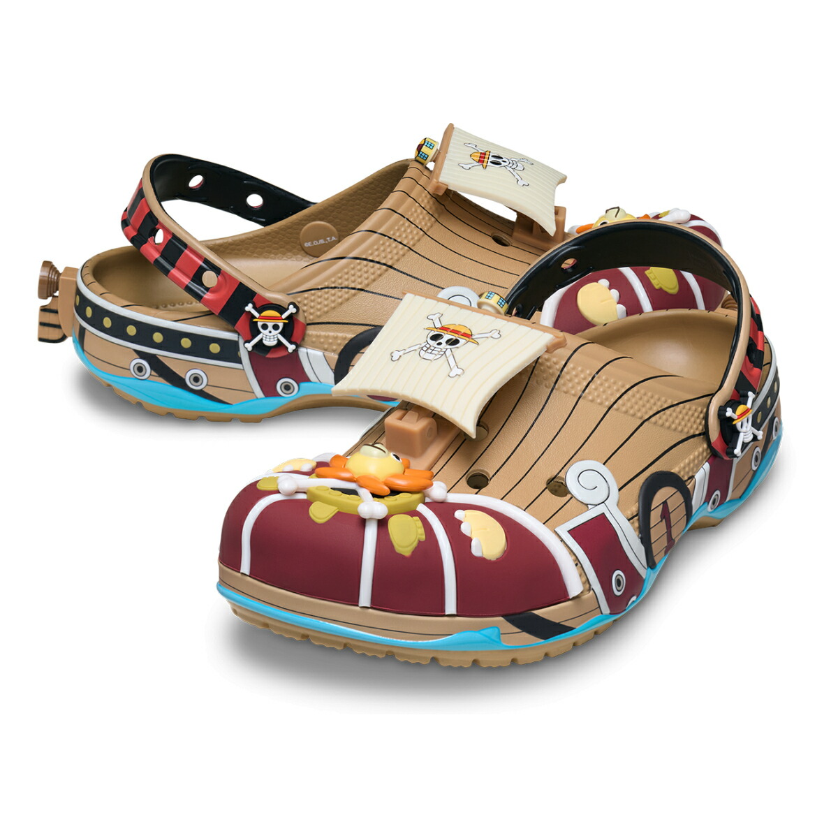 [ ポイントUP & 最大2000円OFFクーポン ] 【クロックス ワンピース サウザンドサニー クラシック クロッグ マルチ】crocs ONE PIECE THOUSAND SUNNY CLASSIC CLOG 212126-90h