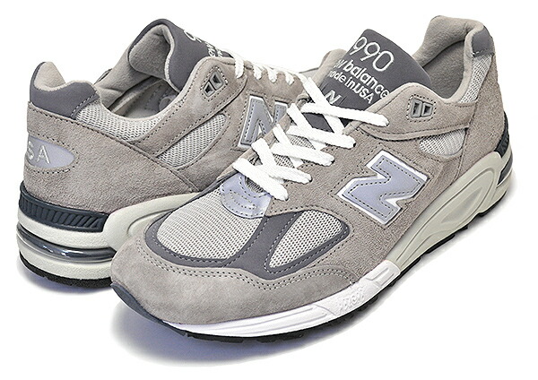 超人気の 楽天市場 お得な割引クーポン発行中 あす楽 対応 ニューバランス M990 V2 New Balance M990gr2 Made In U S A スニーカー グレー Nb メンズ 990 V2 Grey Ltd Sports Online Store お洒落無限大 Jaybhavanihotel Com