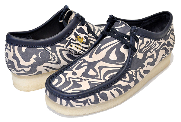 最安値挑戦 お得な割引クーポン発行中 クラークス ワラビー ロー ウータン クラン Clarks Wallabee Low Wu Tang Clan Navy Multi ネイビーマルチ メンズ Ice Cream Glaciers Of Ice メンズ シューズ 国際ブランド Faan Gov Ng