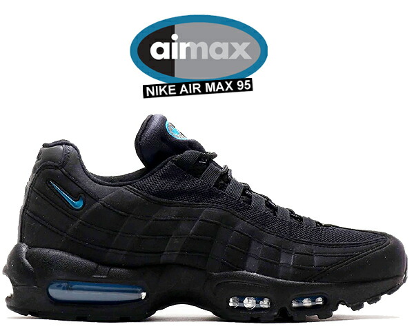nike 95 black and blue