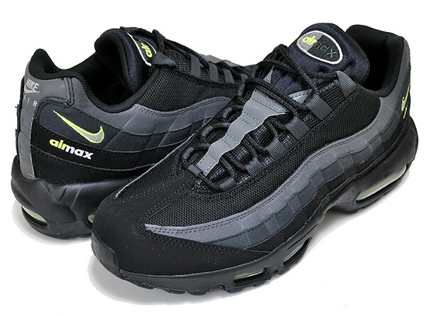 楽天市場 Nike Air Max 95 Ndstrktナイキ エア マックス 95 インデストラクトネオンイエロー Neon Yellow Black Grey ｅｓｔ Premium