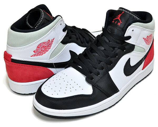 NIKE エアジョーダン1 ミッド　サイレンレッド　28cm ナイキ NIKE エア ジョーダン1 ミッド AIR JORDAN 1 MID