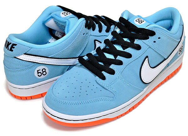 50 Off 楽天市場 お得な割引クーポン発行中 あす楽 対応 ナイキ スケートボーディング ダンク ロー プロ Nike Sb Dunk Low Pro Club 58 Gulf Blue Chill White Safety Orange Bq6817 401 Gulf Racing ガルフ レーシング ブルー チル セーフティ オレンジ