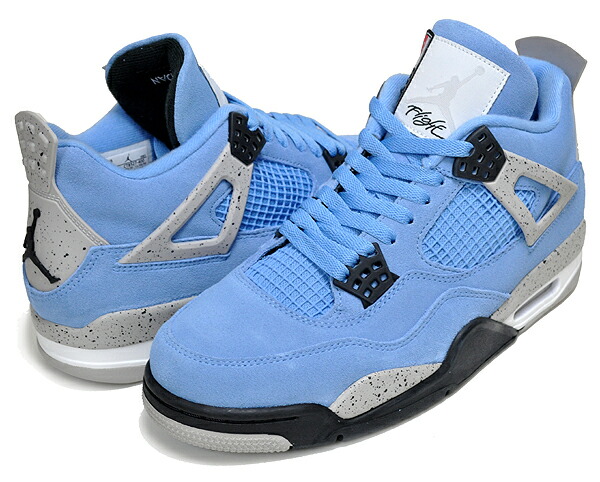 楽天市場】NIKE AIR JORDAN 4 RETRO UNIVERSITY BLUE university