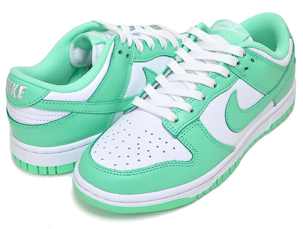 お得な割引クーポン発行中 あす楽 対応 ナイキ ウィメンズ ダンク ロー Nike Wmns Dunk Low White Green Glow Wht Dd1503 105 スニーカー ホワイト グリーン グロー レトロ Bouncesociety Com