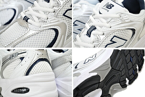 [5]と[0]のつく日はポイントUP!&クーポン発行中! 【ニューバランス 530】NEW BALANCE MR530SG width D WHITE レディース スニーカー ホワイト ネイビー シルバー ブラック ワイズ D オルチャン