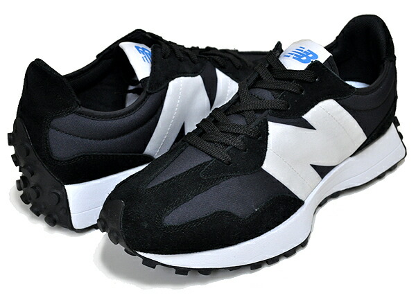 [ 尖んがり5倍\u0026最大限度2000円OFF引き換え証 ] 【ニュー平衡にする 327】NEW BALANCE MS327CPG BLACK Width D スニーカー 黒いこと 白いこと レトロランニング メンズ ワイズ D Made インチ Vietnam