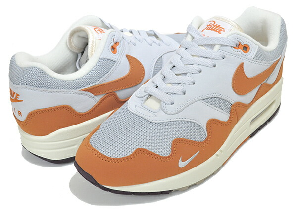 楽天市場】NIKE AIR MAX 1 PATTA metallic silver/monarch