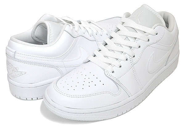 楽天市場】NIKE WMNS AIR JORDAN 1 LOW white/white-wht dv0990