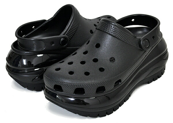 crocs ブラック ファー付きスリッポン crocs ブラック ファー付きスリッポン
