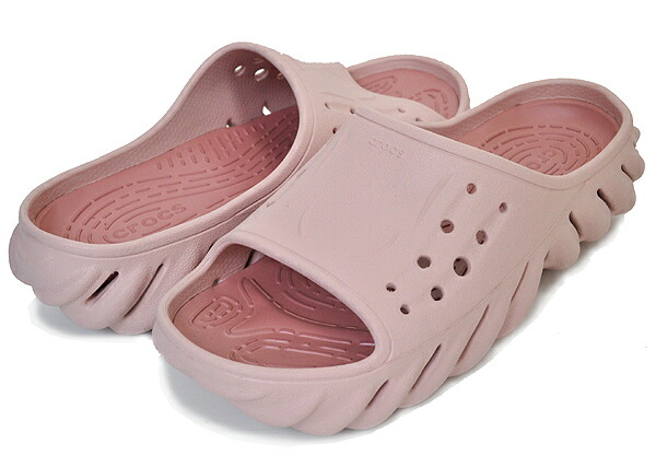 Crocs エコスライト 208170 1LM crocs Echo Slide Elephant 23FW-I（クロックス エコー スライド