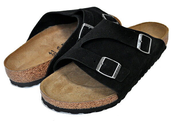 ビルケンシュトック チューリッヒ BS 27㎝ ブラック BIRKENSTOCK ビルケンシュトック チューリッヒ メンズ